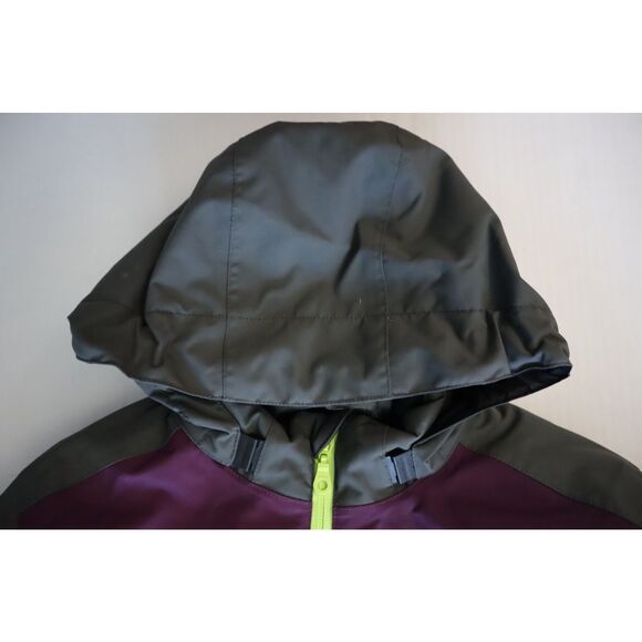 Ski-Doo Teens' Sz 8 Deep Purple Particle Waterproof Winter Snow Jacket - Picture 9 of 16